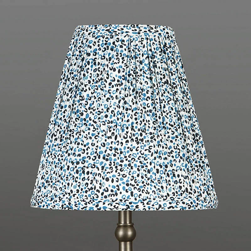 Limited Edition Lynx Pleated Buffet Shade Teal - Ballard Designs