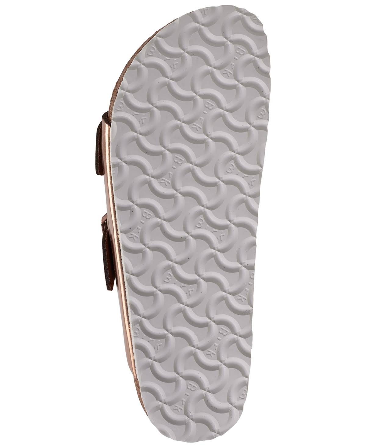 Birkenstock Women's Arizona Soft Footbed Metallic Silver