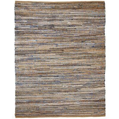Mazur Hand-Woven Brown Area Rug Birch Lane Rug Size: Rectangle 5& x 8&