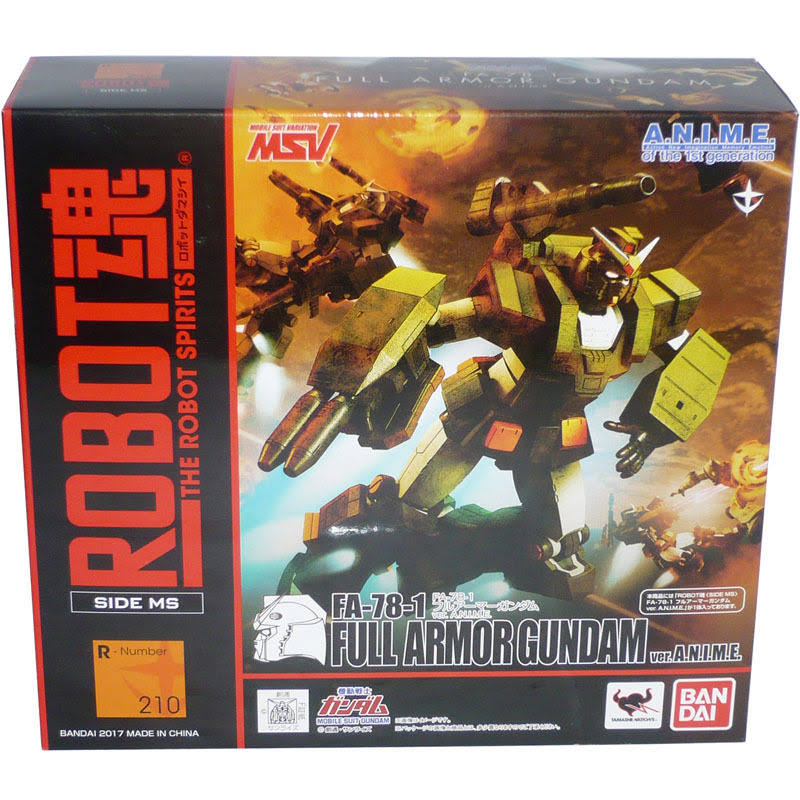 Mobile Suit Gundam: FA-78-1 Full Armor Ver. A.N.I.M.E. Robot Spirits Action Figure