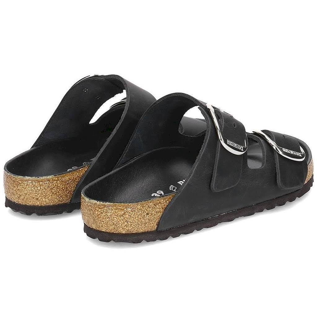 Birkenstock Shoes Arizona Big Buckle, 1011074 - Black - 5.5