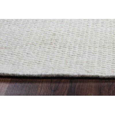 Ava Handmade Flatweave Wool Off-White Area Rug Birch Lane Rug Size: Runner 2&6x22 x 8&