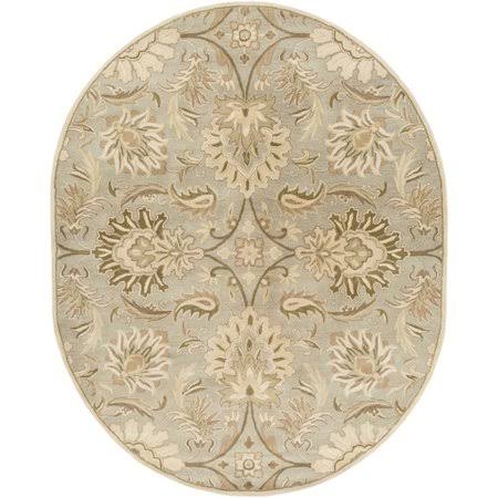 Charlton Home Camden Floral Blue Area Rug, Size: Rectangle 7&6 inch x 9&6 inch