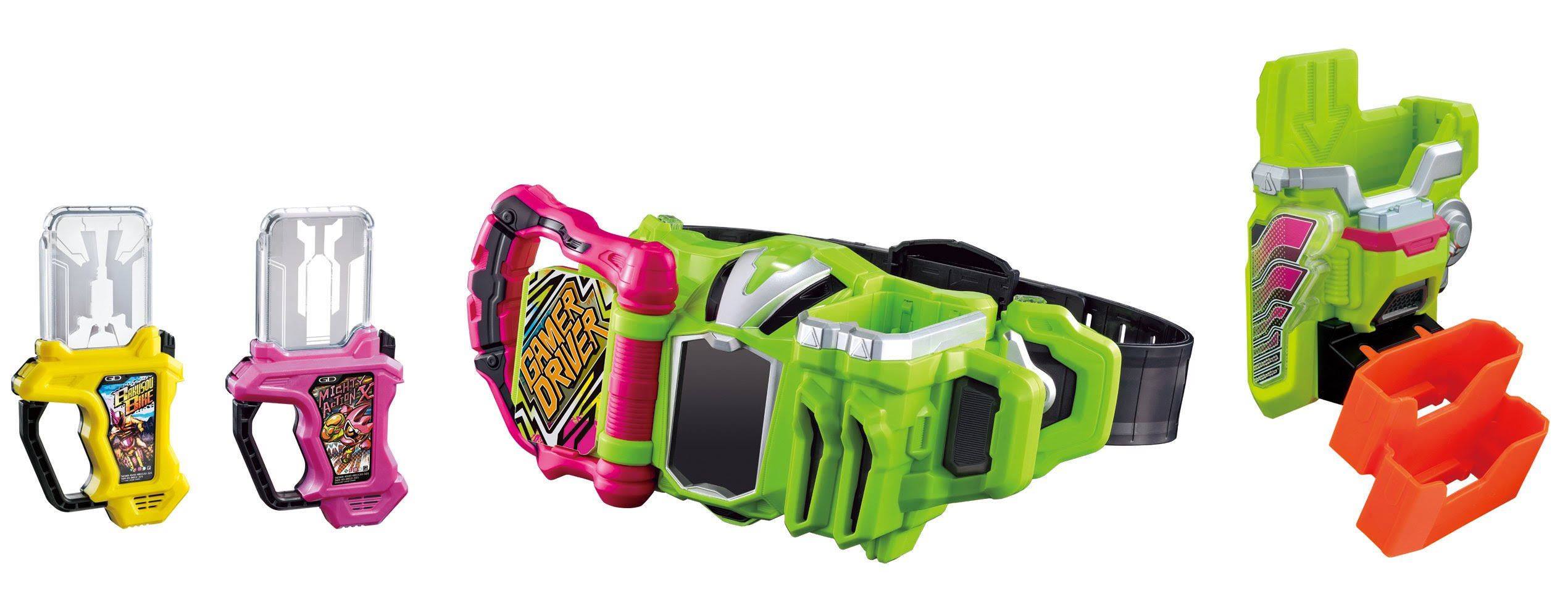 Bandai Kamen Rider Ex-Aid DX Gamer Driver & Kimewaza Slot Holder Set