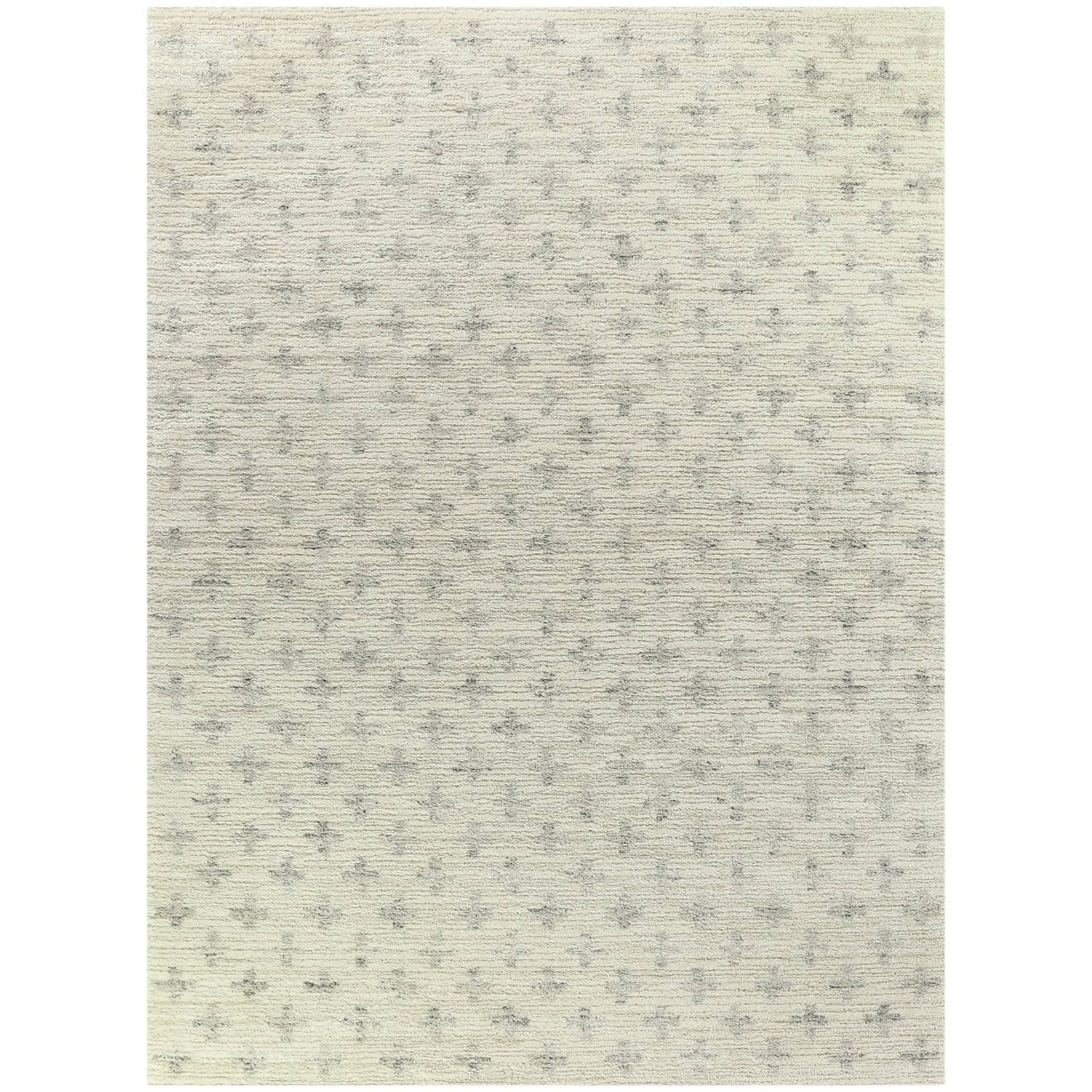 Balta Dionne Light Grey 5 ft. x 7 ft. Geometric Shag Area Rug