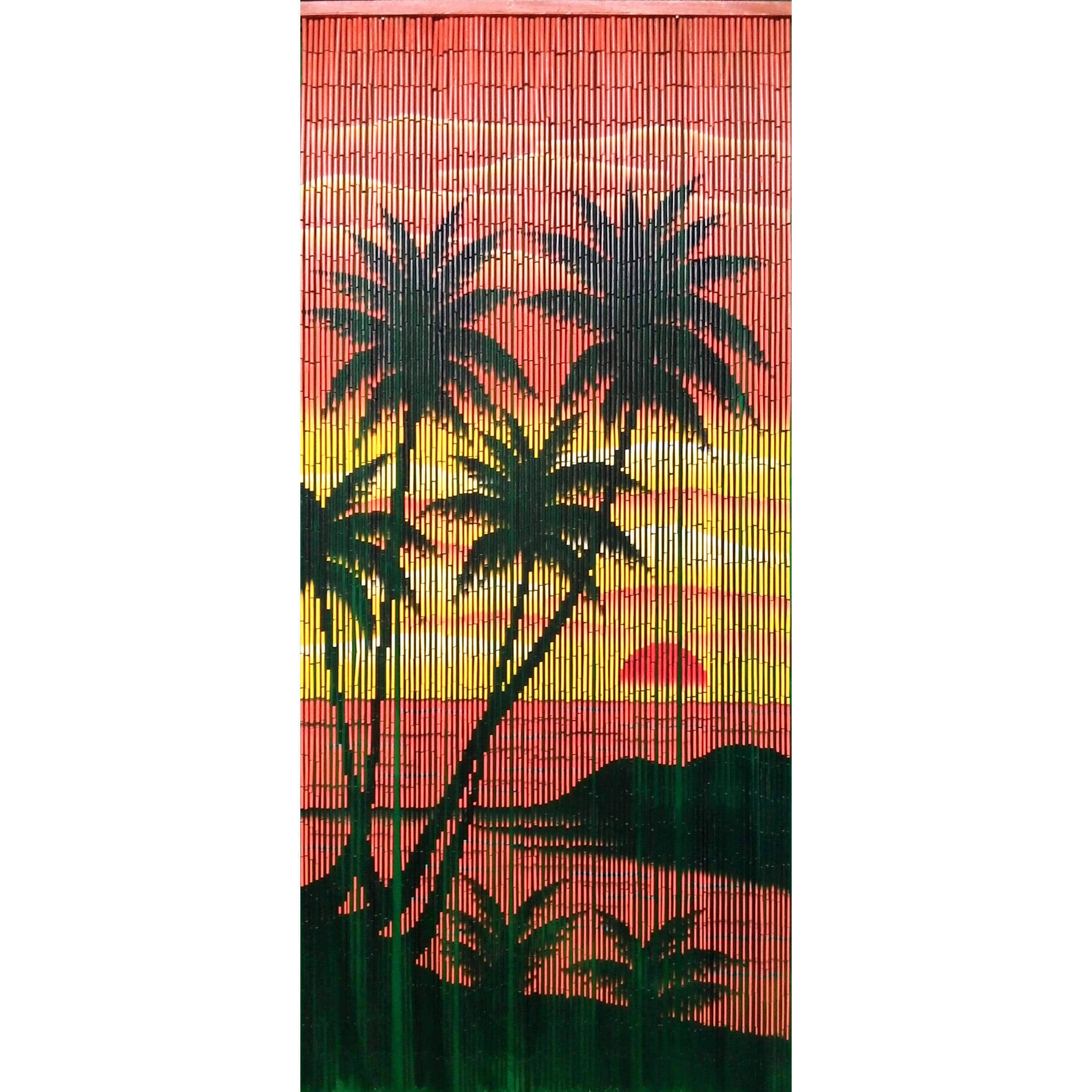Bamboo54 5293 Diamond Head Palm Curtain