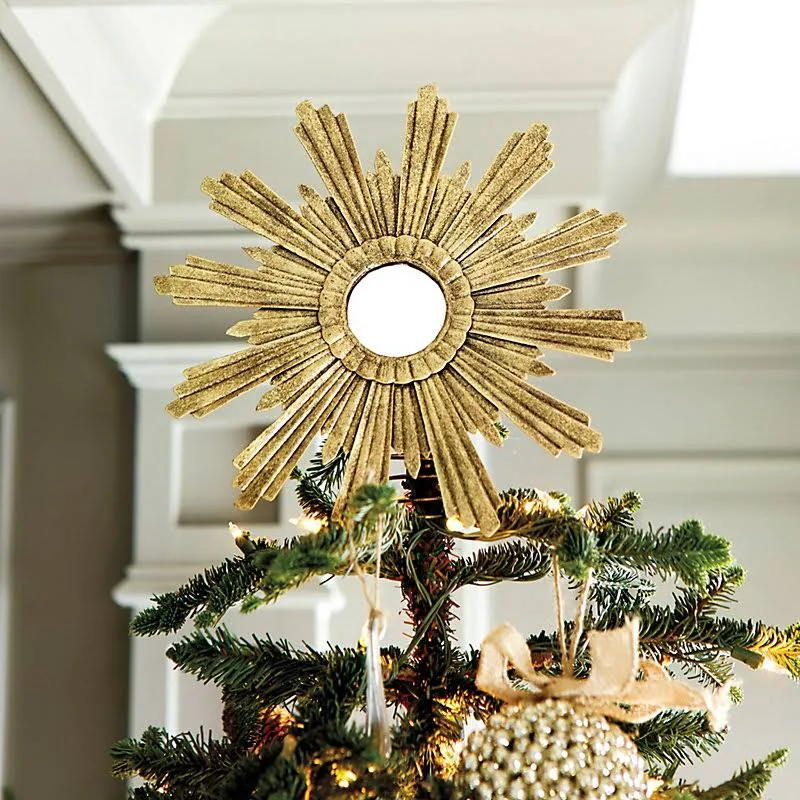 Venetian Tree Topper Burnished Gold - Ballard Designs