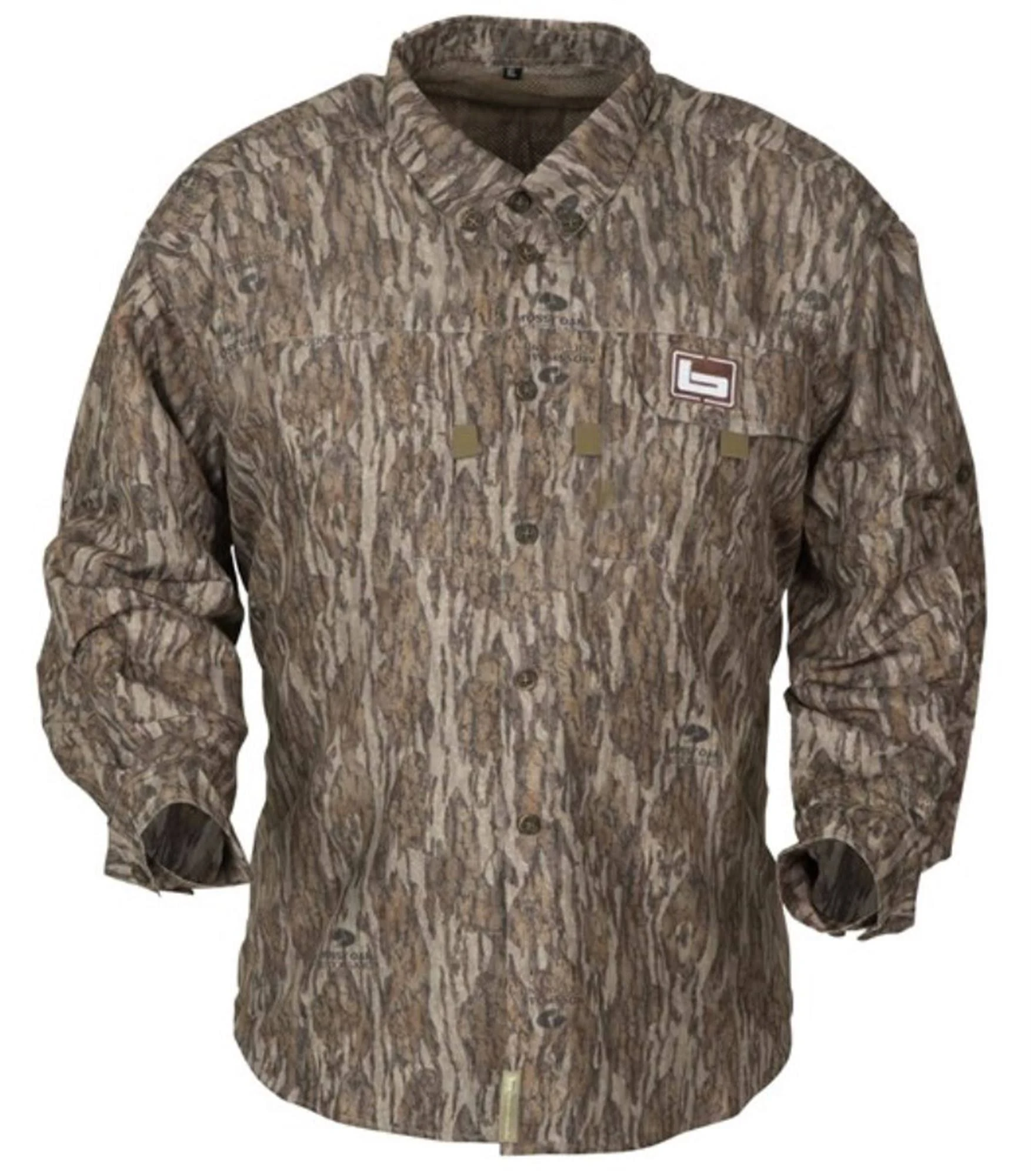 Banded Lightweight Long Sleeve Hunting Shirt, Size: Large Tall
