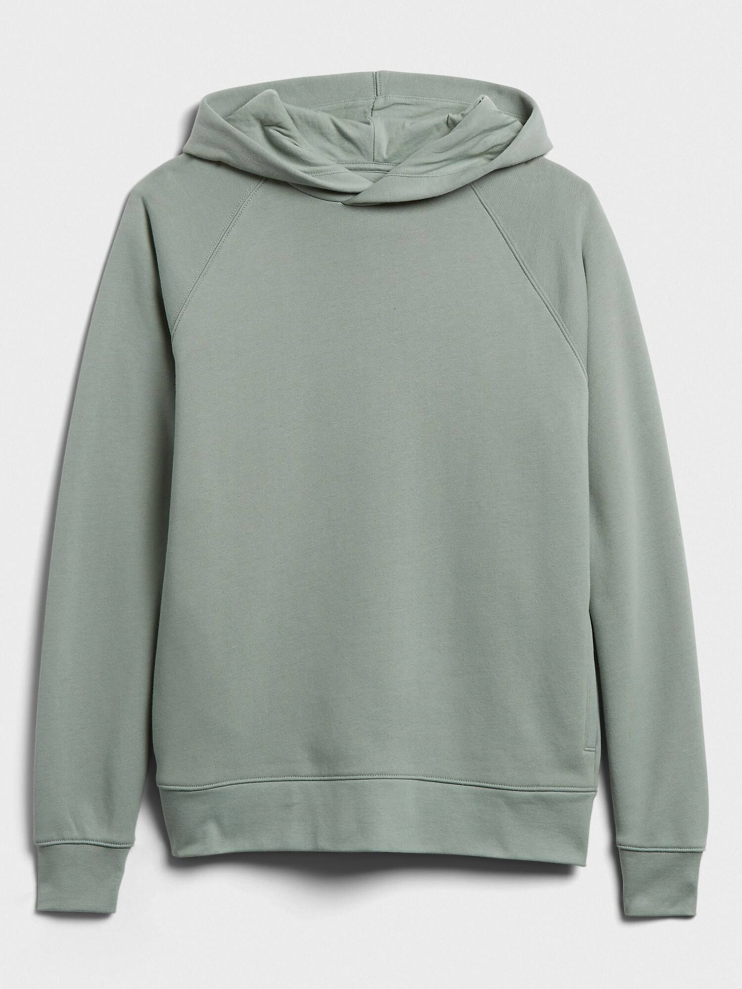 Men's Soft Fleece Hoodie Ocean Floor Green