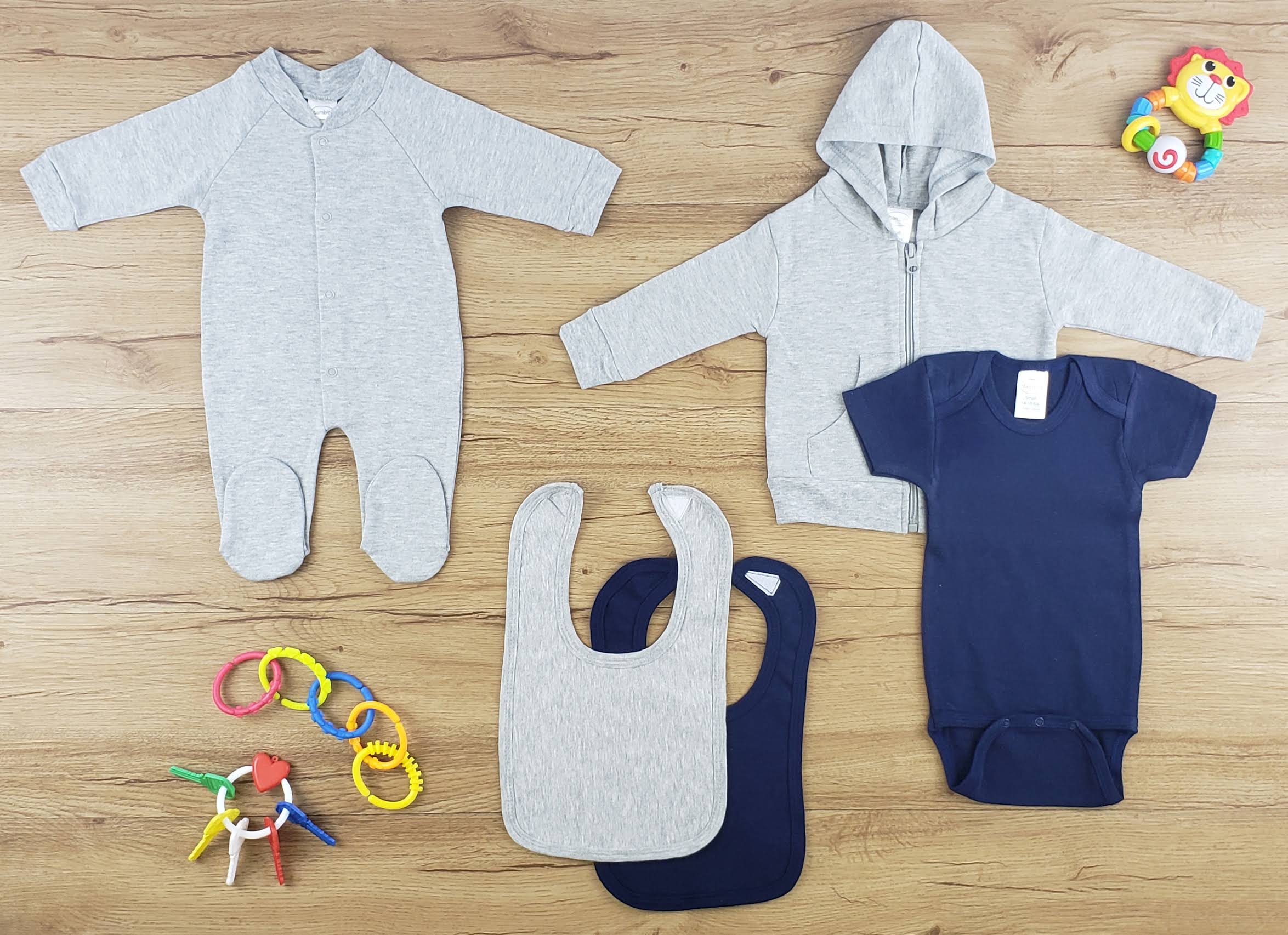 Bambini 5 PC Layette Baby Clothes Set