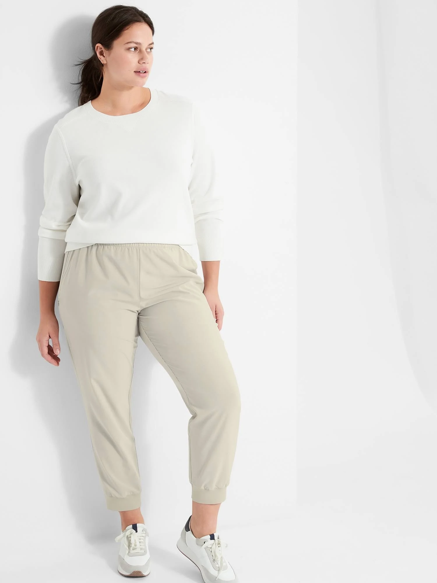 Banana Republic Women's Flyweight Jogger Sea Salt Size XXL
