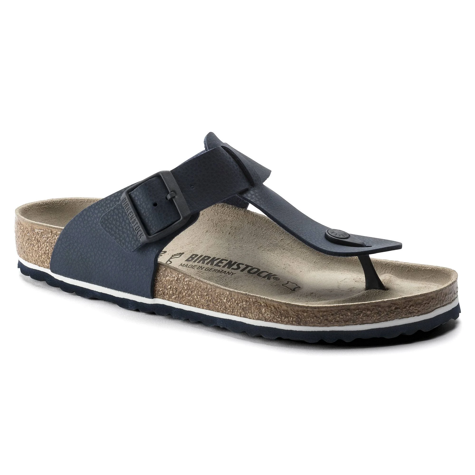 Birkenstock Medina Birko Flor Regular Men's Sandals - Desert Soil Blue
