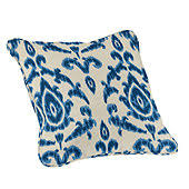 Outdoor Fashion Throw Pillow - Select Colors Patchwork Kilim Taupe 20x22 x 20x22 - Ballard Designs