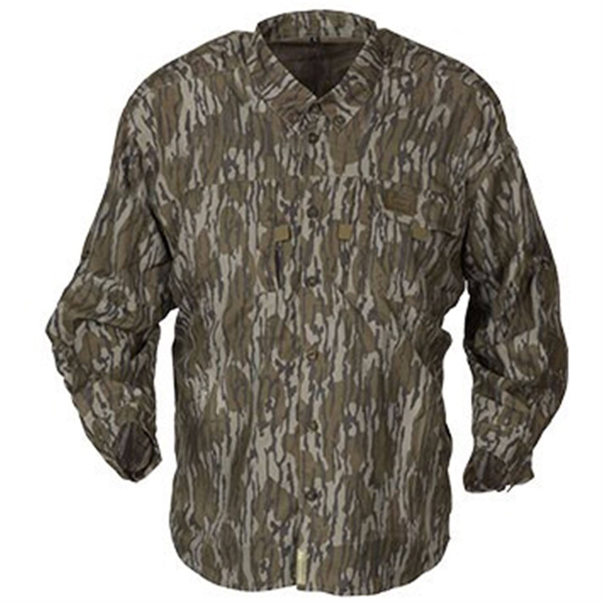 Banded Men's Midweight Hunting Shirt in Mossy Oak Bottomland Size XL