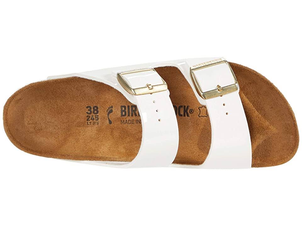 Women's Birkenstock Arizona White Patent Sandal 41 EU