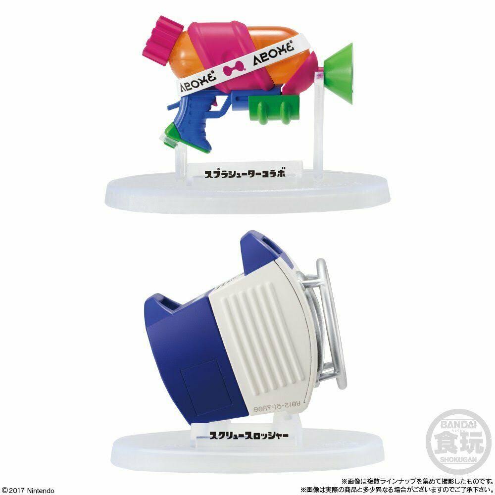 Bandai Splatoon 2-Weapon Collection Part.3 8Pack Box (Candy Toy)