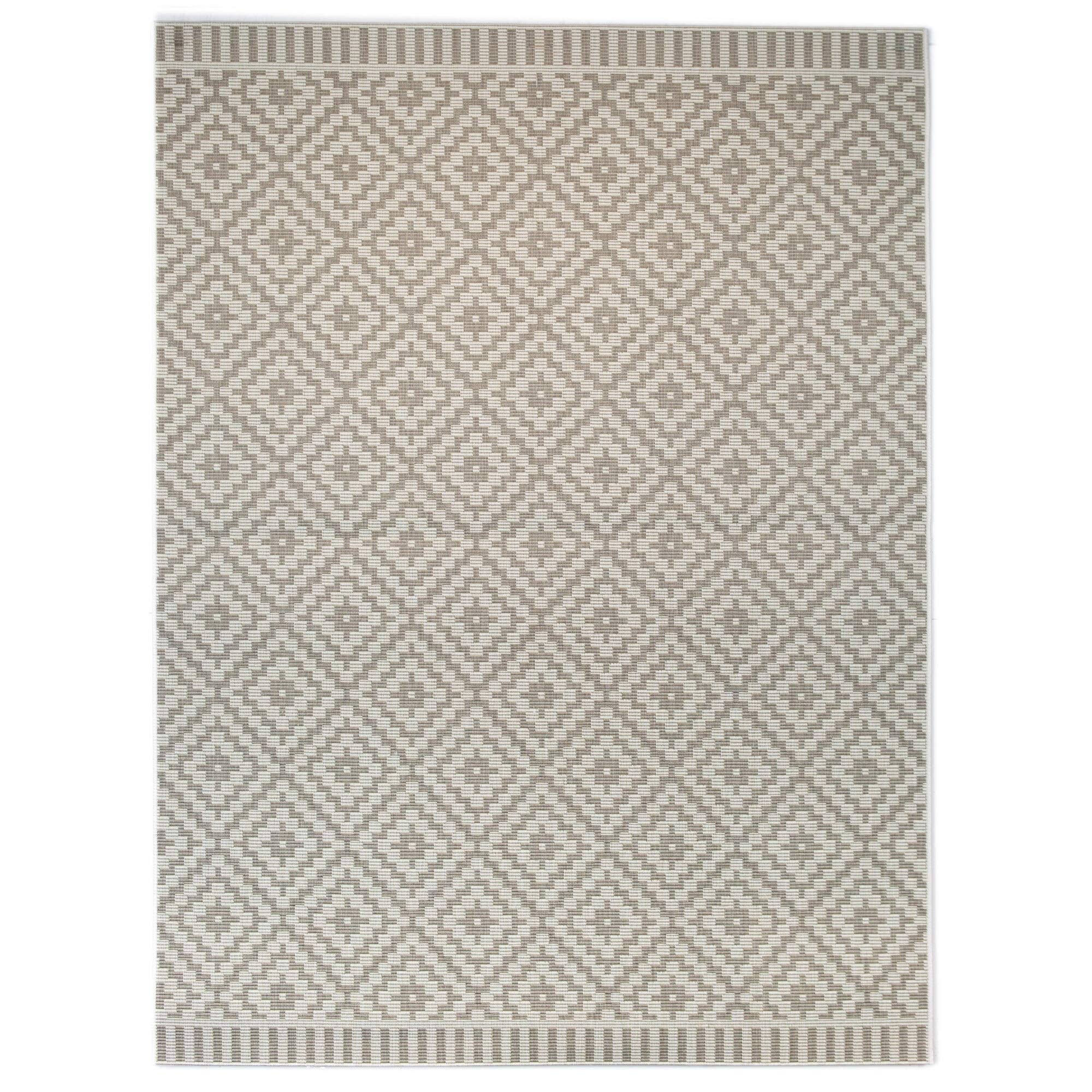 BALTA Desta Beige 5 ft. x 7 ft. Indoor/Outdoor Area Rug