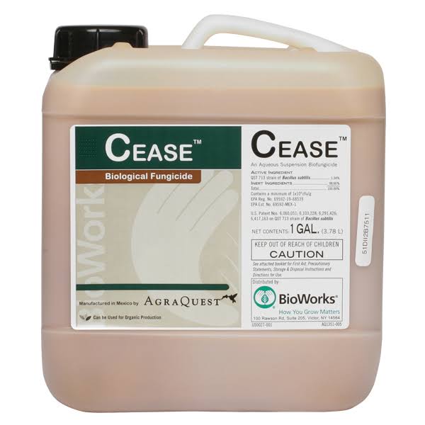 Cease Fungicide Bactericide - 1 Gallon