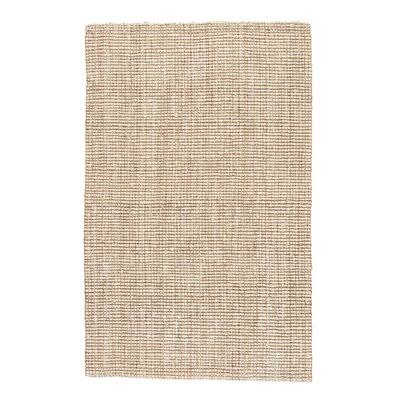 Quintana Handmade Jute/Sisal Ivory/White Area Rug Birch Lane Rug Size: Rectangle 5& x 8&
