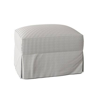 Birch Lane Young 29x22 Rectangle Standard Ottoman Body Fabric: Cruise Adrift