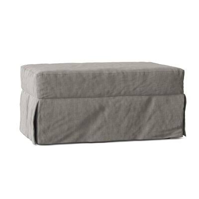 Birch Lane Fairchild 44x22 Rectangle Standard Ottoman Body Fabric: Hanover Concrete
