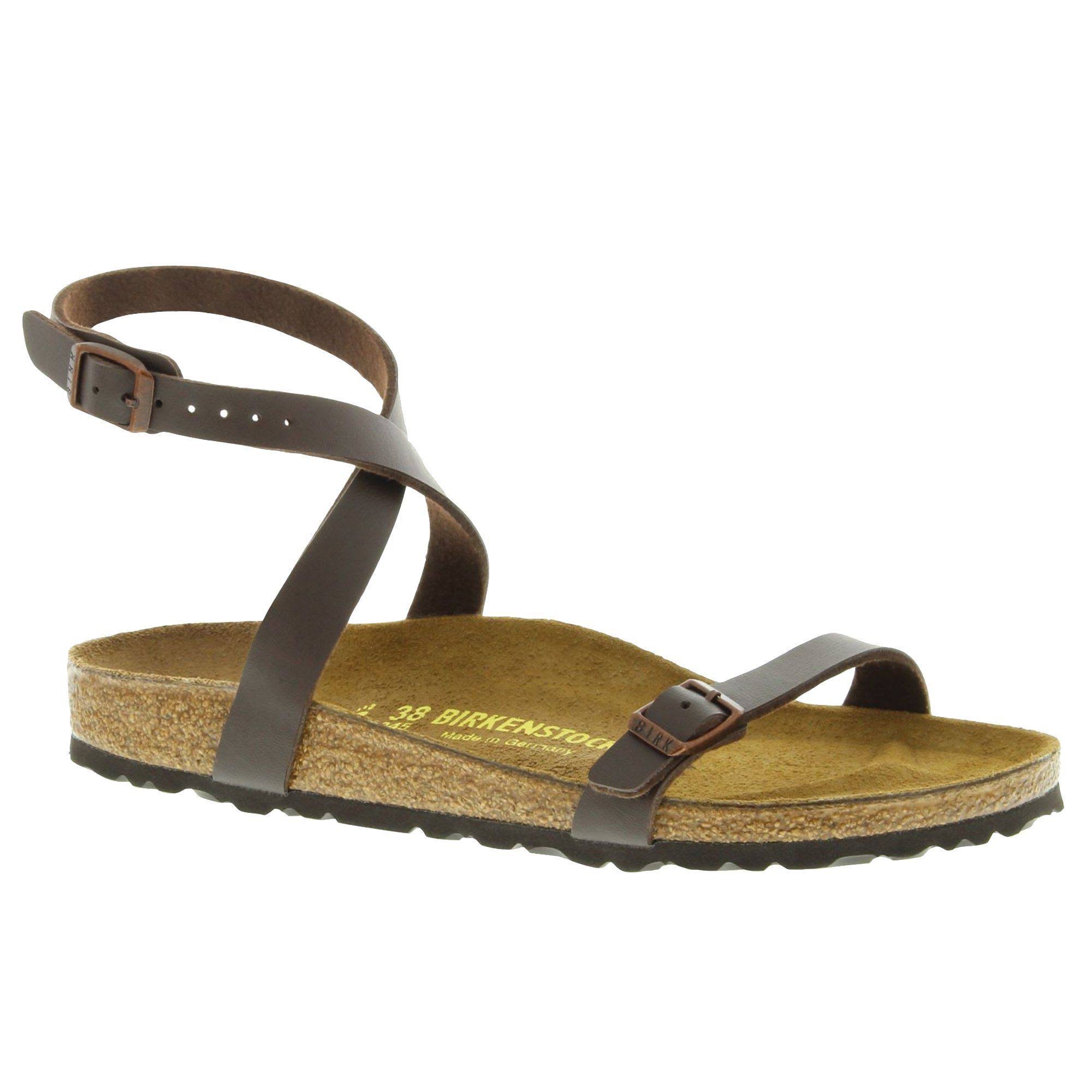 Women's Birkenstock Daloa Sandal - Dark Brown - Size 9
