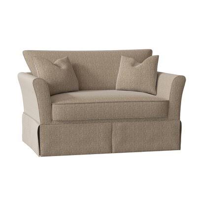 Birch Lane Estella Chair and A Half Body Fabric: Zula Linen