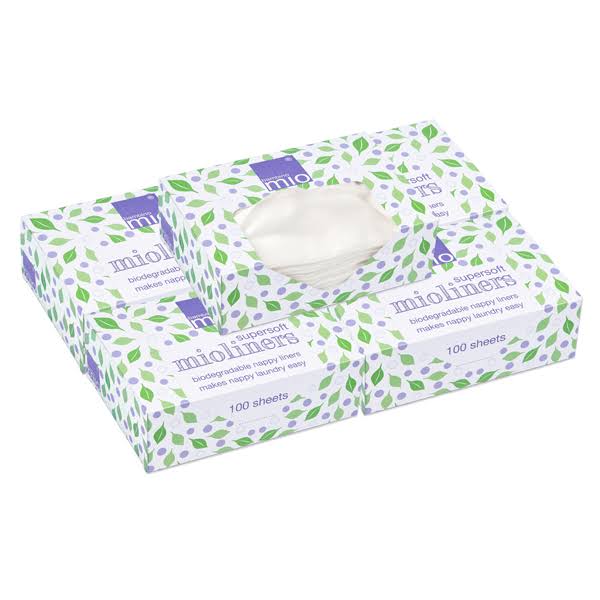 Bambino Mio, Supersoft Mioliners (Diaper Liners), 5 Pack