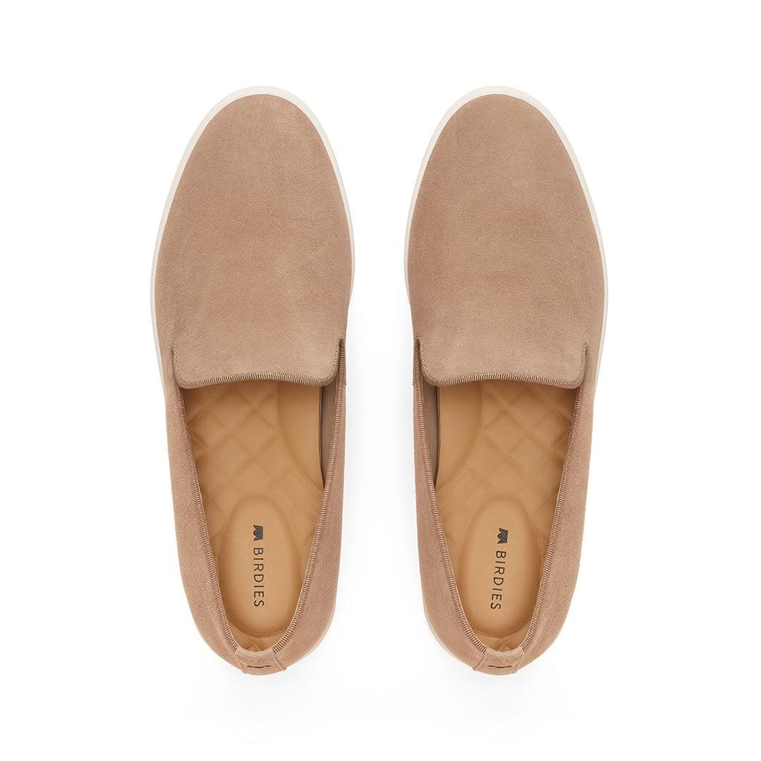 Birdies The Swift - Shell Sneaker, Size 8, Suede