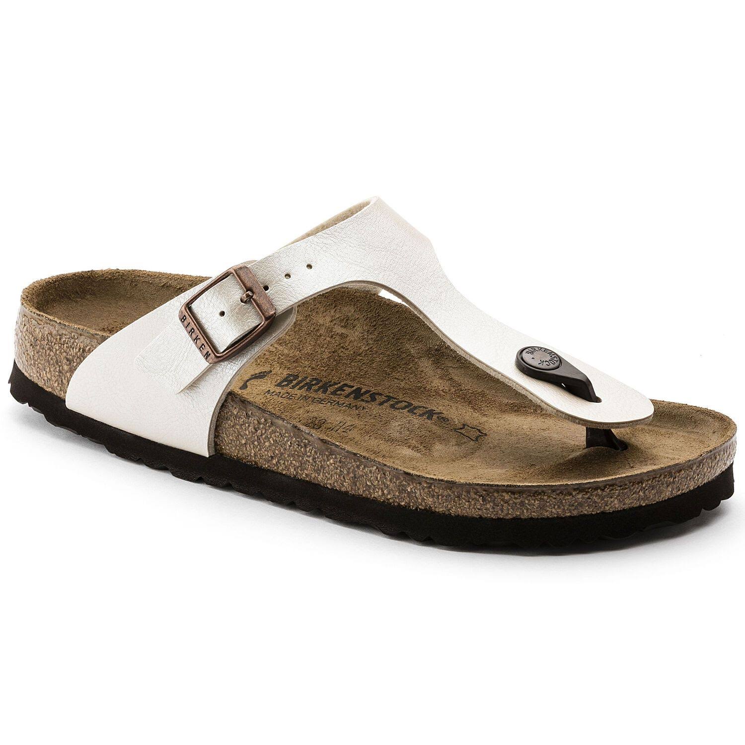 Birkenstock Women's Gizeh Sandal - 36 Narrow - Antique Lace Birko-Flor