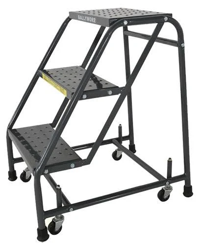 118-P Standard Rolling Ladders - Perforated Tread Models