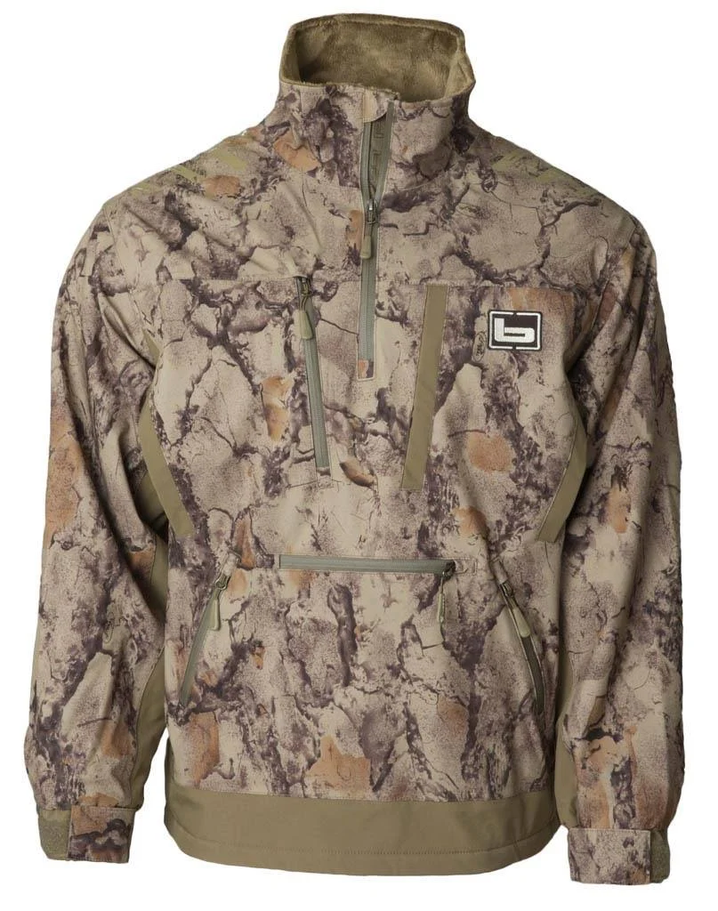 Banded Stretchapeake Insulated Quarter-Zip Pullover, XL / Natgear