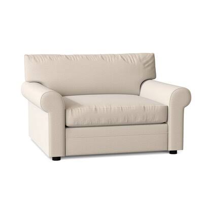 Newton 49x22 Wide Armchair Birch Lane Body Fabric: Bayou Natural