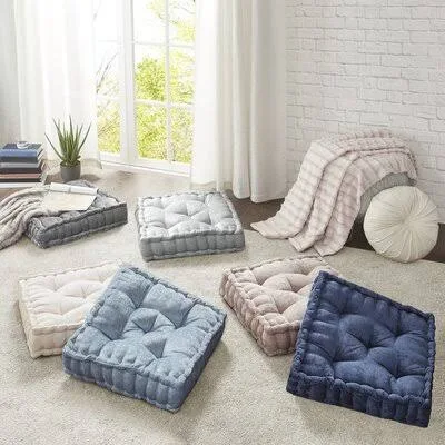 Lenore Square Pillow Cover & Insert Mistana Color: Aqua