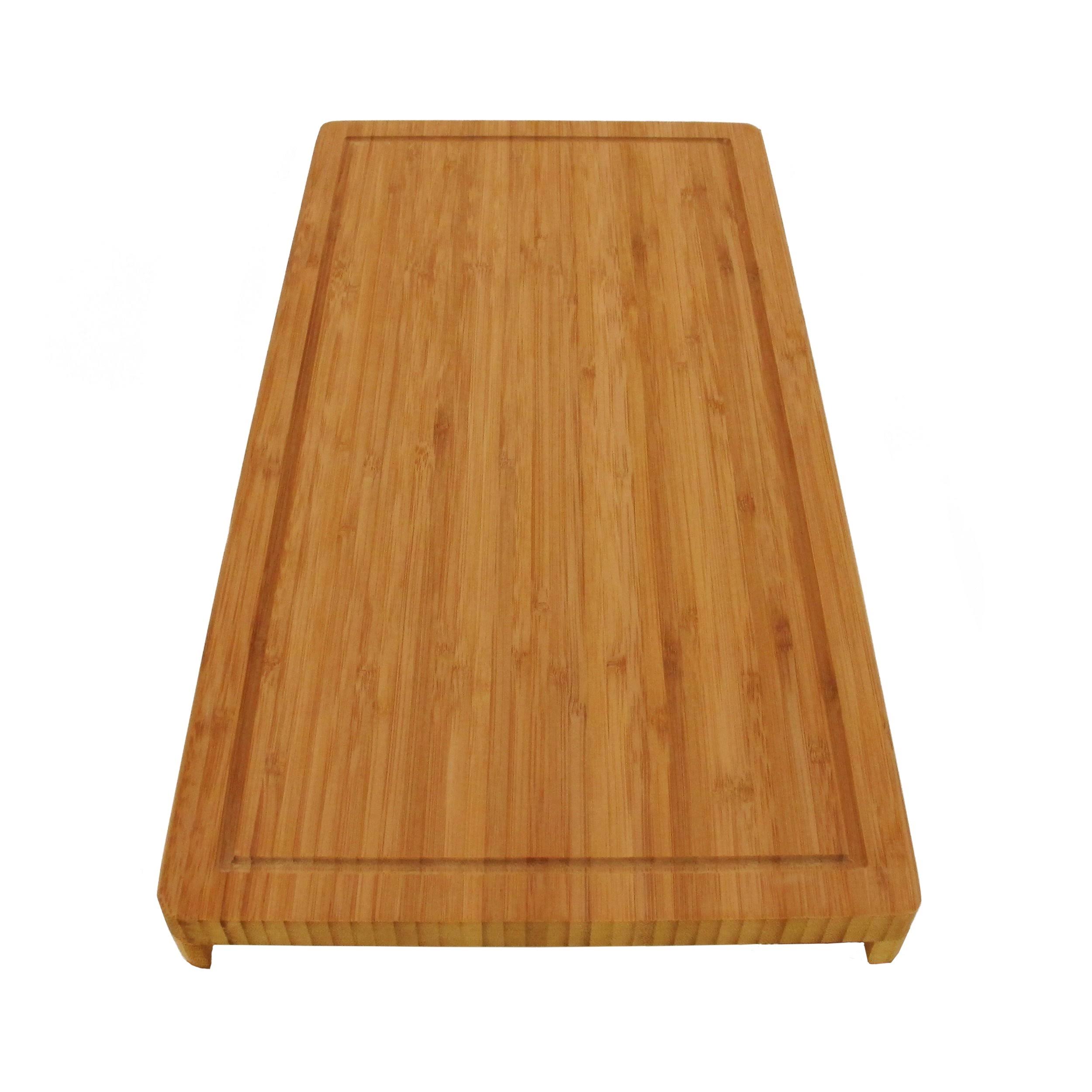 BambooMN Brand Bamboo Griddle Cover/Cutting Board for Viking Cooktops, New