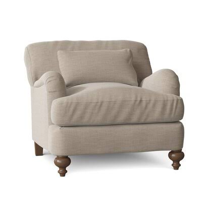 Wivenhoe 39x22 W Armchair Birch LANE? Body Fabric: Conversation Ivory