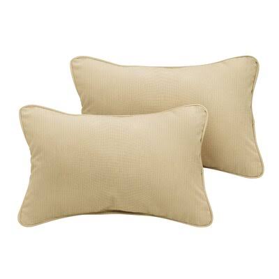 Julio Aruba Rectangular Sunbrella Pillow Cover & Insert Birch Lane Color: Sand Beige