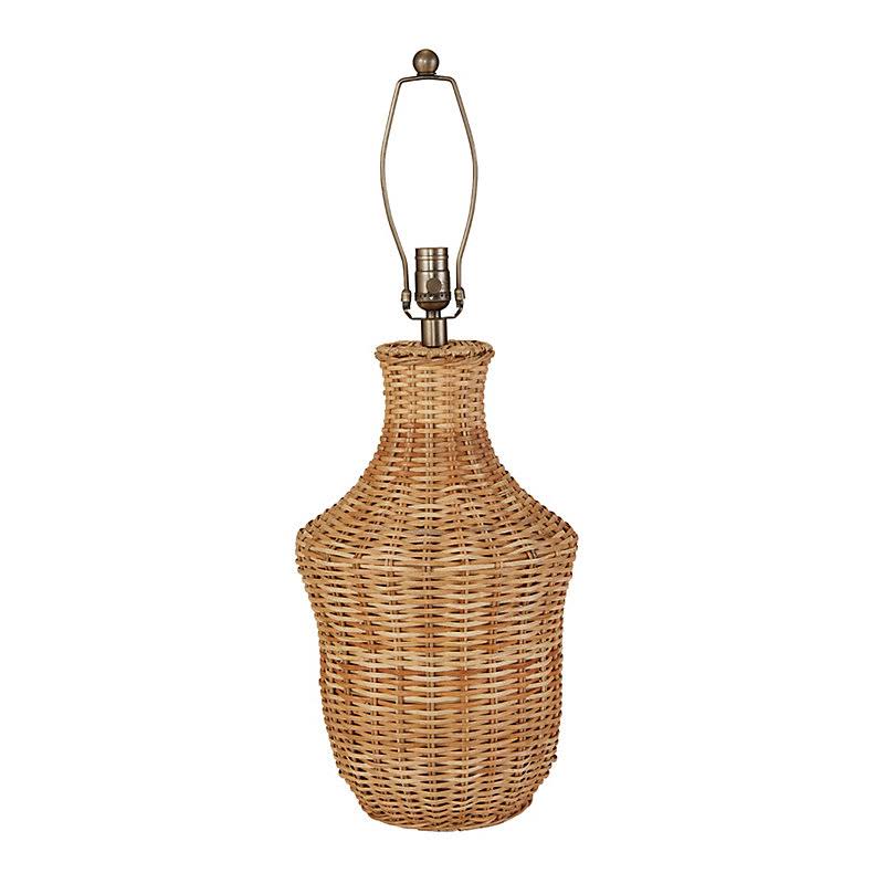 Wilmington Woven Table Lamp Base Natural - Ballard Designs