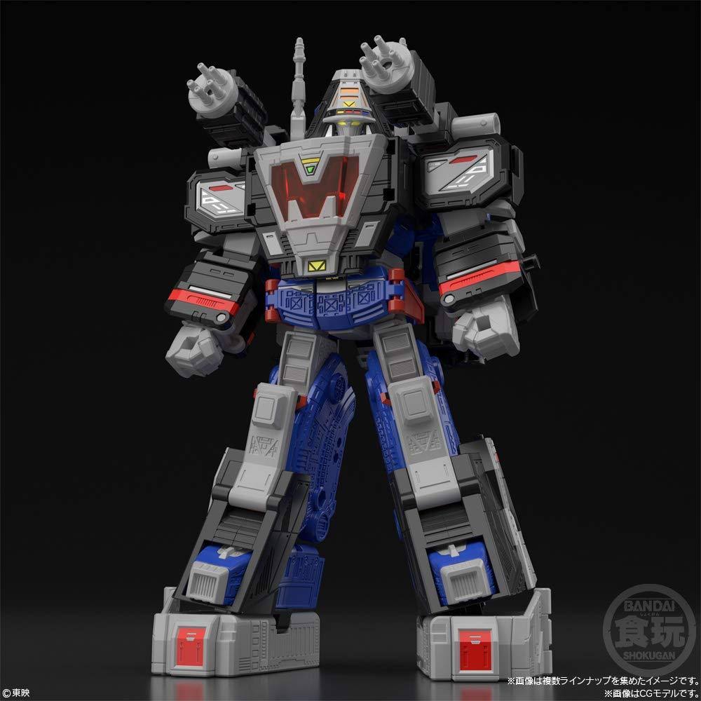 Super Mini Pla Astro Megazord & Delta Megazord Model Set,
