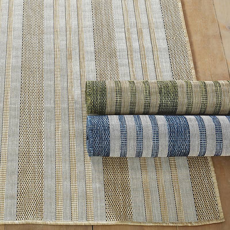 Seacrest Indoor/Outdoor Rug Green 1&11x22 x 2&11x22 - Ballard Designs