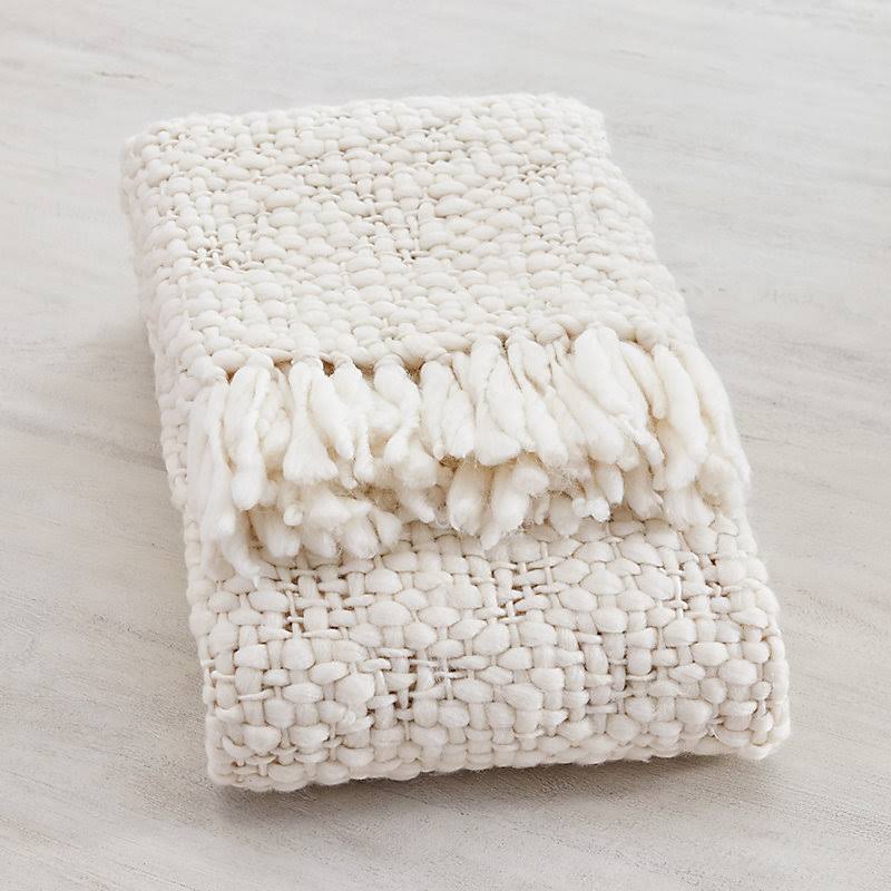 Moab Chunky Knit Throw - Ballard Designs