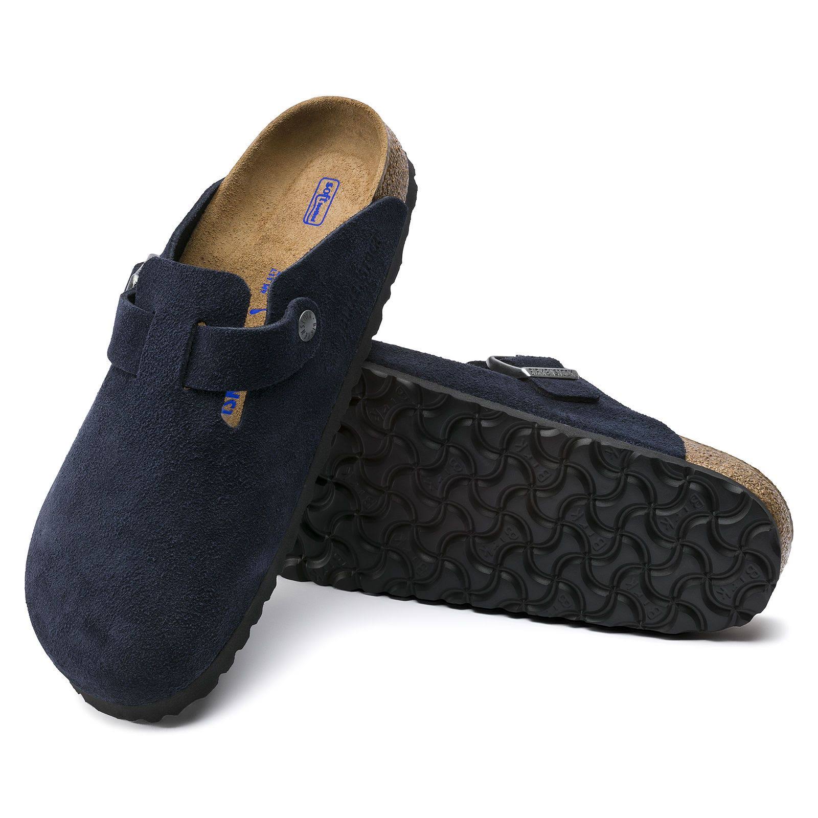 Birkenstock Unisex Boston Soft Footbed Suede