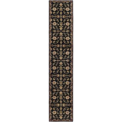 Damaris Oriental Handmade Tufted Wool Navy/Dark Green Area Rug Birch Lane Rug Size: Runner 2&3x22 x 14&