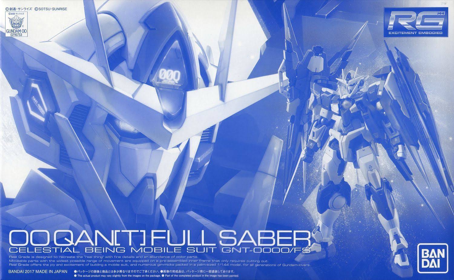 RG 1/144 GNT-0000/FS 00 Quanta Full Saber