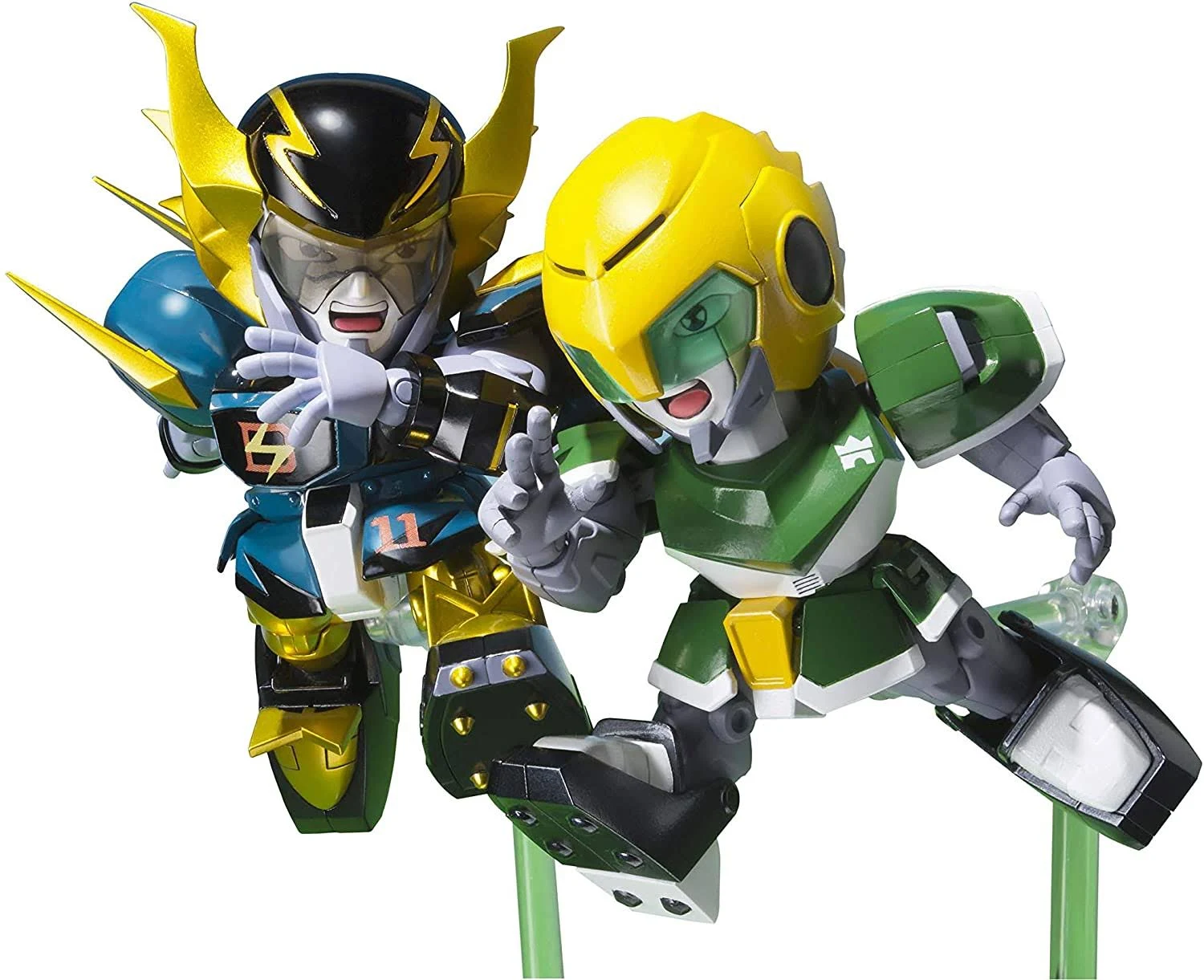 Chogokin Iron LEAGUER Mach Windy & Gold Foot