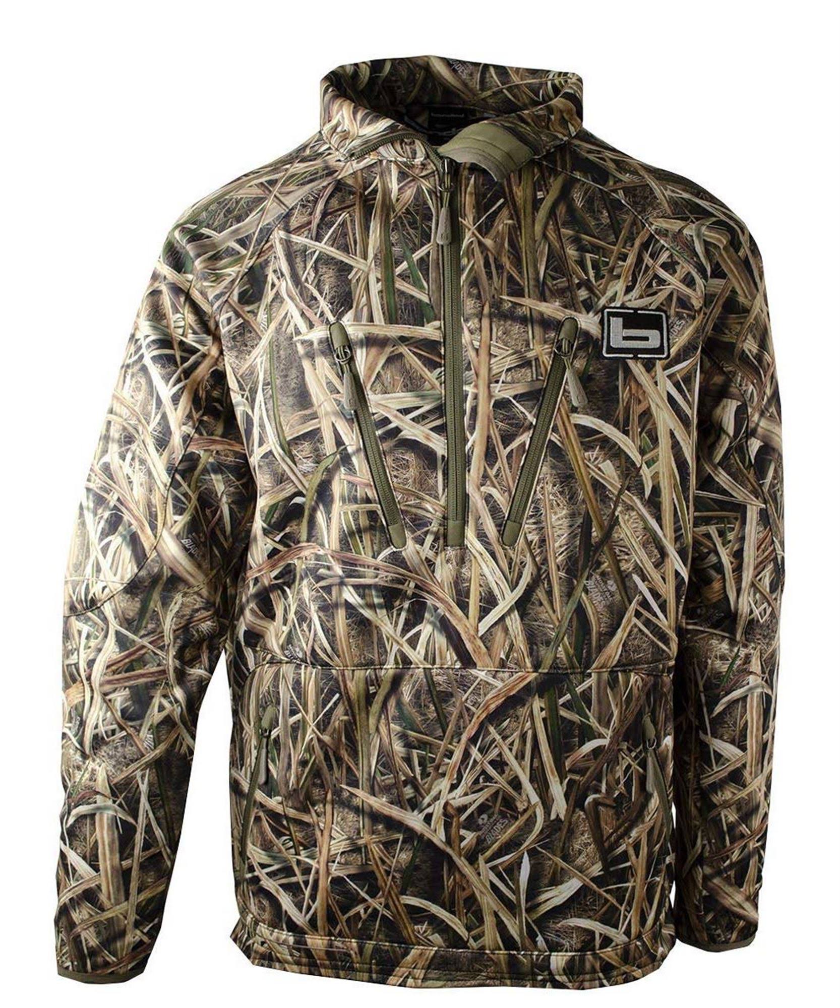 Banded Heavy Tec Fleece 1/2 Zip Pullover (B1010026)