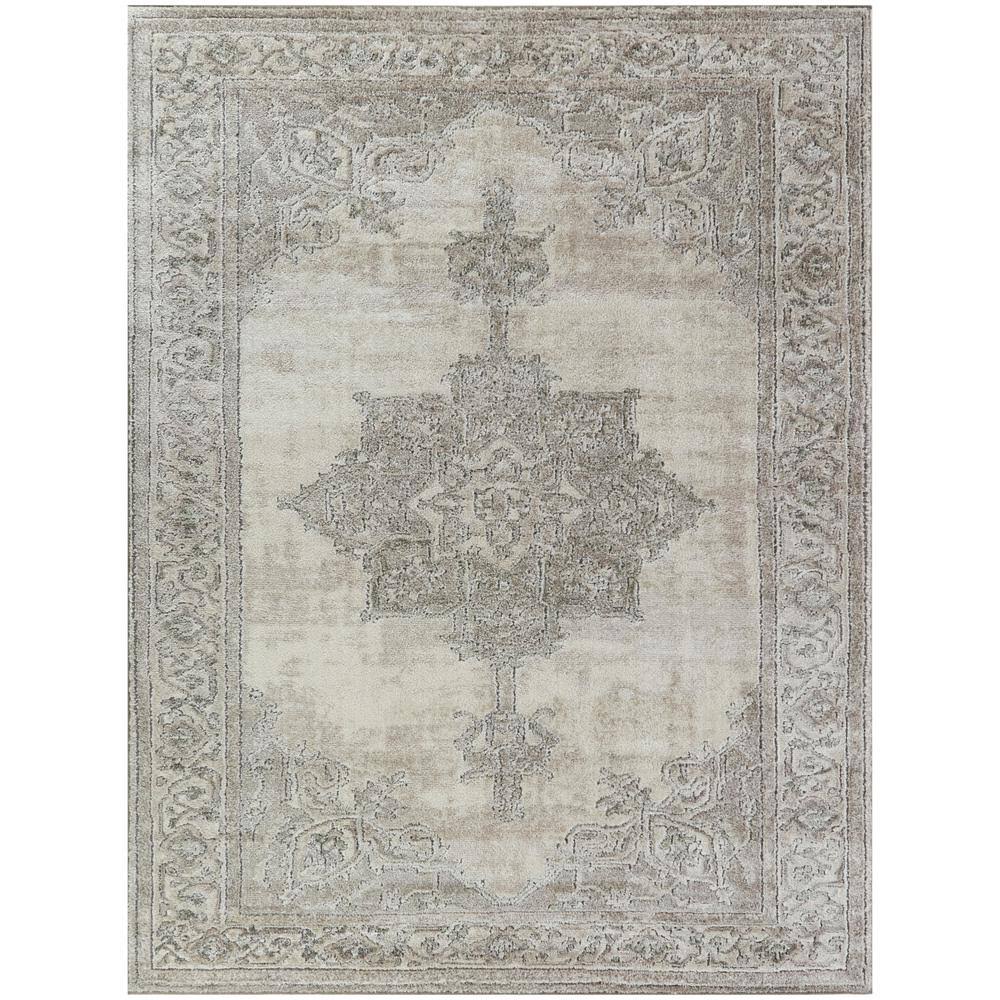 BALTA Phoebe Charcoal 2 ft. x 7 ft. Modern Geometric Area Rug, Grey