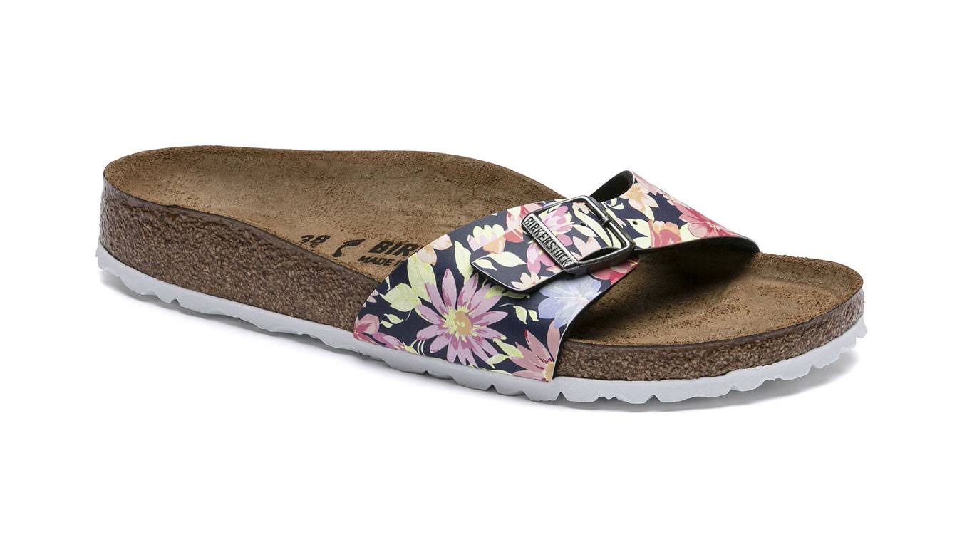 Birkenstock Mules Madrid Supernatural Flowers Navy 36 EU / Narrow