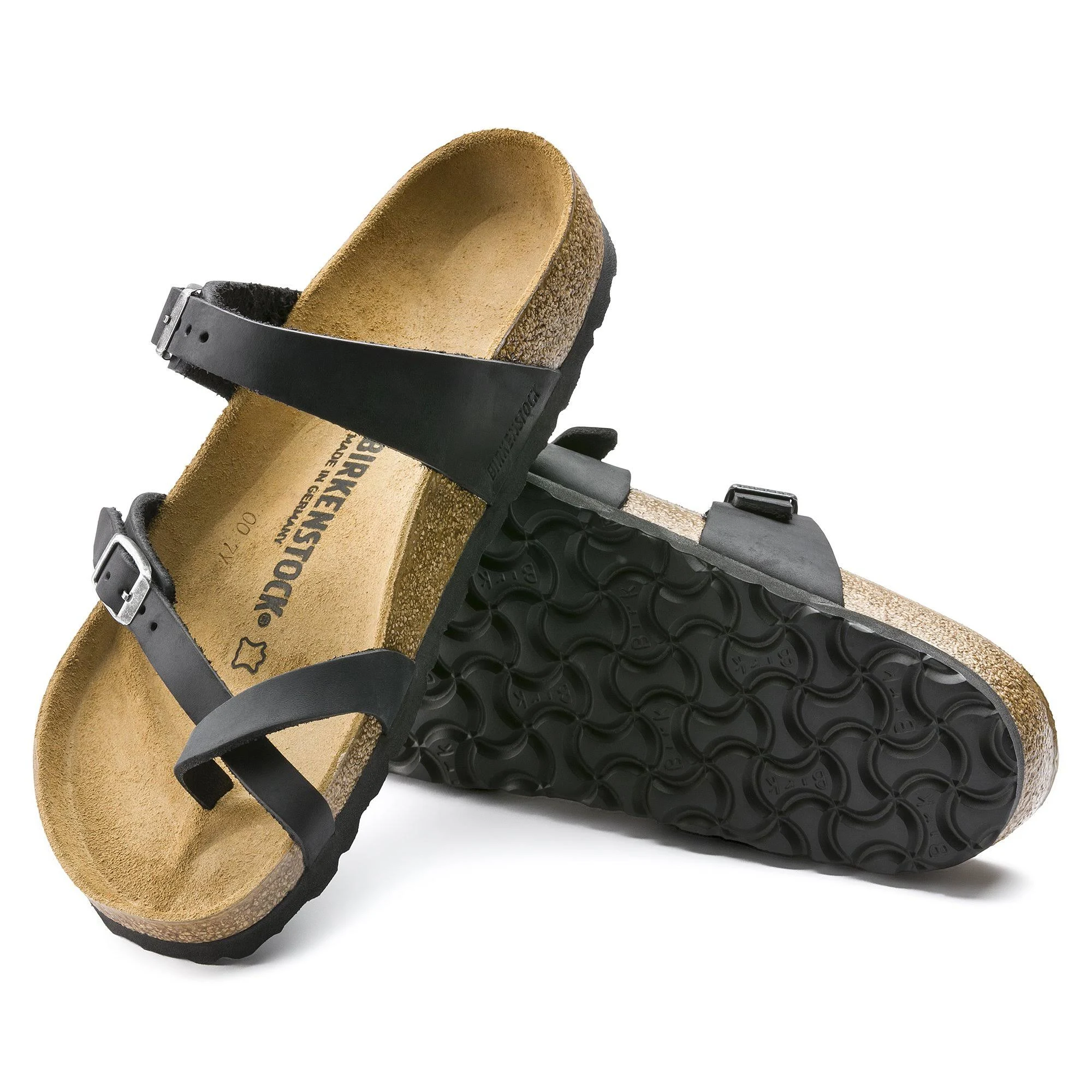 Birkenstock Women's Mayari (37 Black Oiled Leather)