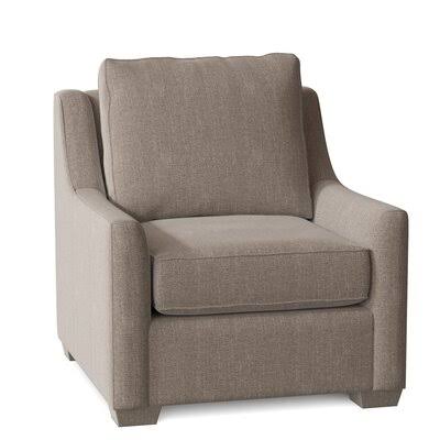 Birch Lane Godwin 33x22 Wide Armchair Body Fabric: Curious Silver